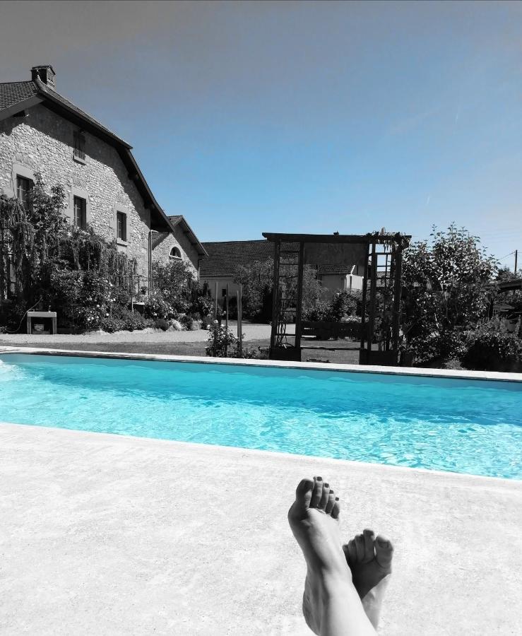 Escapade Champetre Bed & Breakfast Hauteville-sur-Fier Exterior foto